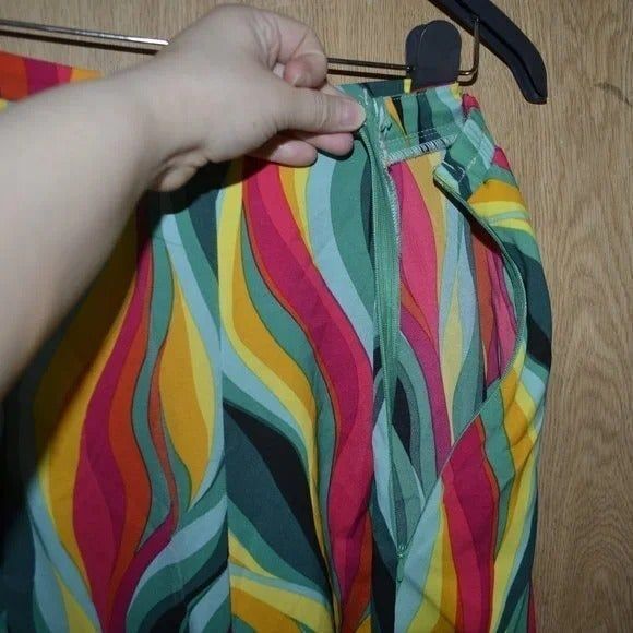 NWT Fashion Nova All The Colors Pant Vacation Party Matching Set - Picture 9 of 12